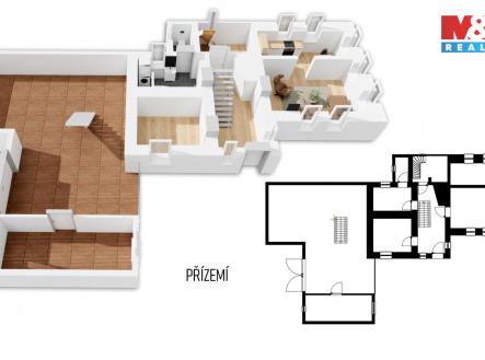 půdorys .jpg | Prodej - chata/rekreační objekt, 160 m²