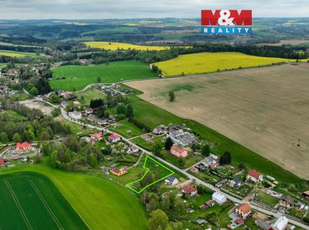 Dl. Ves dron označení (1).jpg | Prodej - pozemek pro bydlení, 2 109 m²