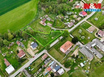 Dl. Ves dron označení (3).jpg | Prodej - pozemek pro bydlení, 2 109 m²