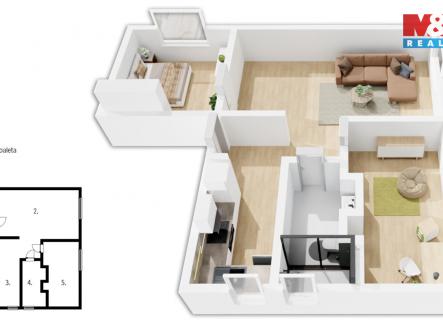 půdorys  (1).jpg | Prodej bytu, 3+1, 64 m²