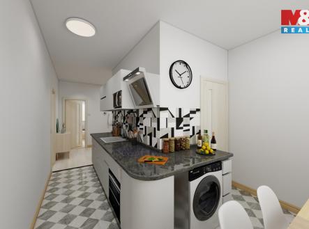 vizualizace | Prodej bytu, 2+1, 63 m²