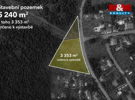 Mapka | Prodej - pozemek pro bydlení, 5 240 m²