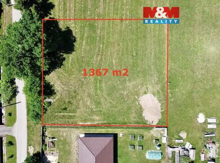 01 mapa pozemku.jpeg | Prodej - pozemek pro bydlení, 1 367 m²