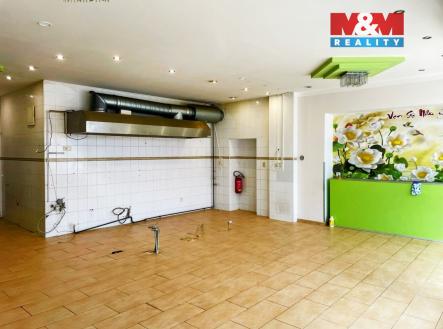  prostor  | Pronájem - obchodní prostor, 140 m²