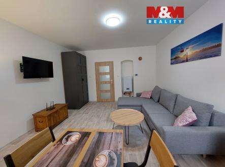 Obývací pokoj | Pronájem bytu, 2+1, 37 m²