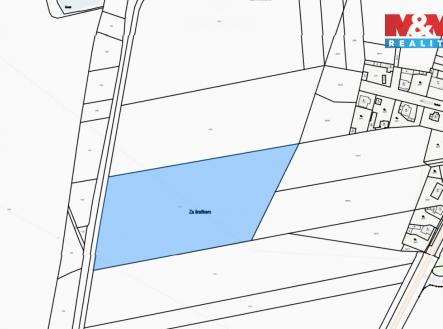 kataster pc 111.jpg | Prodej - pozemek, zemědělská půda, 142 115 m²