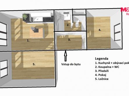 Image (2).jpg | Pronájem bytu, 3+kk, 53 m²