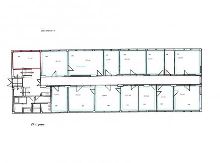 Pronájem - kanceláře, 14 m²