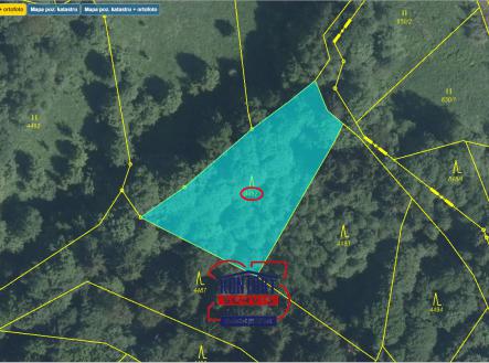 Přehledka jih.PNG | Prodej - pozemek, les, 7 458 m²