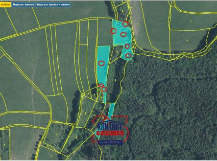 Přehledka zoom | Prodej - pozemek, les, 9 921 m²