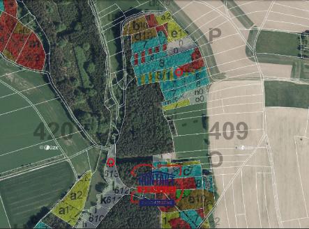 LHP | Prodej - pozemek, les, 7 392 m²