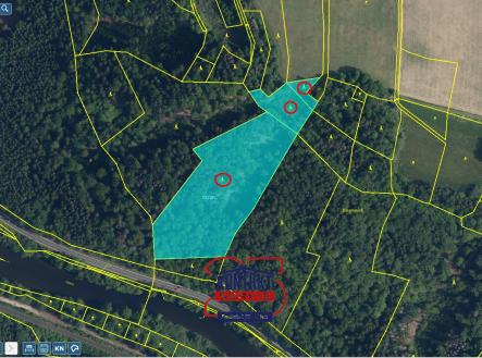 LV 1419 - Přehledka zoom | Prodej - pozemek, les, 23 153 m²