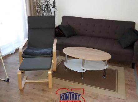 Bendy obývák | Pronájem bytu, 2+kk, 42 m²