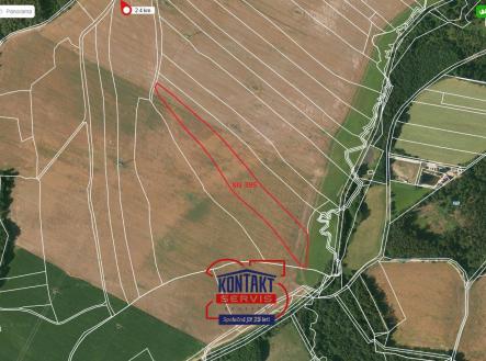 KN 395_mapa | Prodej - pozemek, zemědělská půda, 17 246 m²