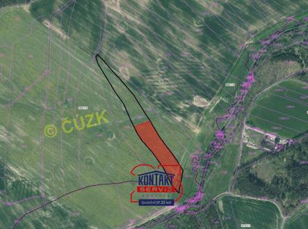 KN 395_LPIS | Prodej - pozemek, zemědělská půda, 17 246 m²