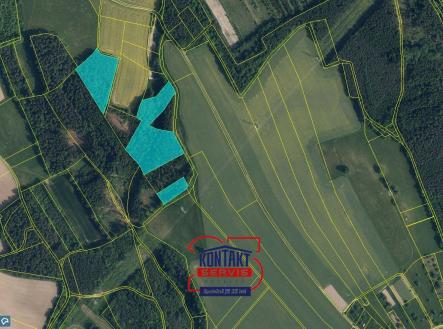 Prodej - pozemek, les, 30 767 m² obrázek