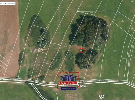 mapy.cz | Prodej - pozemek, les, 4 885 m²
