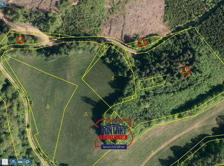 Přehledka zoom II | Prodej - pozemek, les, 13 657 m²