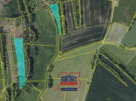 Přehledka sever 2 | Prodej - pozemek, les, 38 239 m²