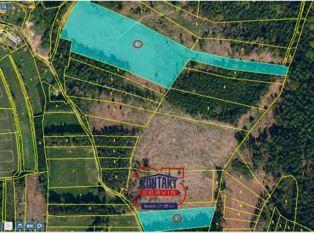 jih Přehledka | Prodej - pozemek, les, 38 239 m²