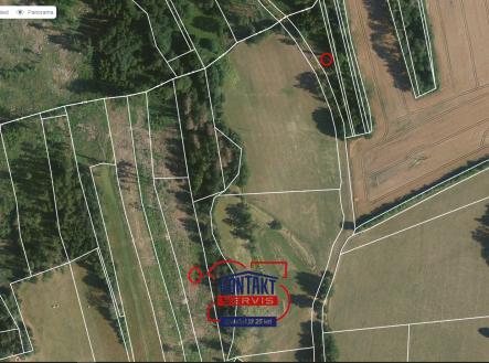 sever mapy | Prodej - pozemek, les, 38 239 m²