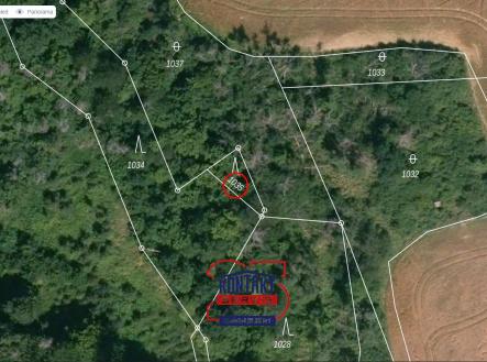 sever mapy | Prodej - pozemek, les, 9 307 m²