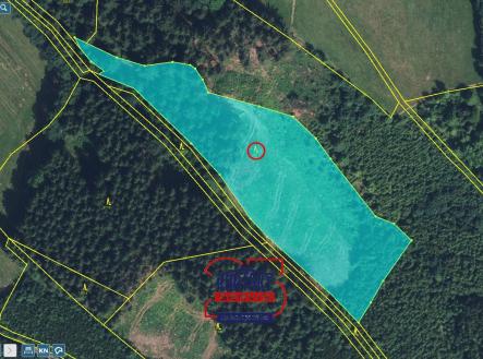 Přehledka zoom | Prodej - pozemek, les, 10 149 m²