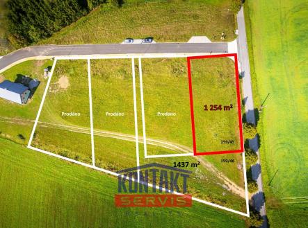 1PK | Prodej - pozemek pro bydlení, 1 254 m²