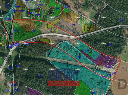 LHP A | Prodej - pozemek, les, 43 683 m²