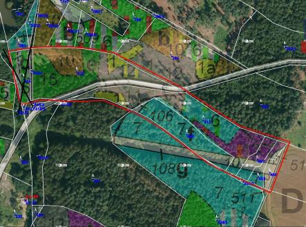 LHP A | Prodej - pozemek, les, 43 683 m²