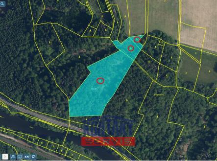 LV 1419 - Přehledka zoom | Prodej - pozemek, les, 23 153 m²