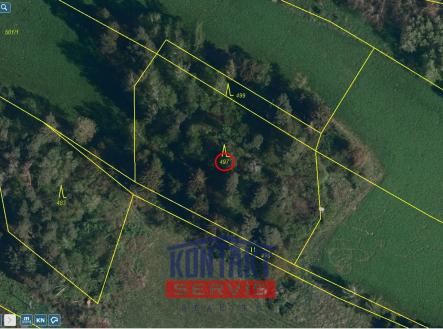 Přehledka zoom II | Prodej - pozemek, les, 2 666 m²