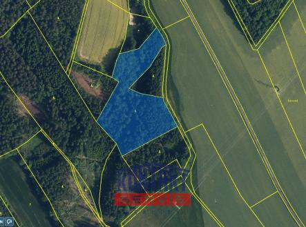 KN 1571 | Prodej - pozemek, les, 30 767 m²