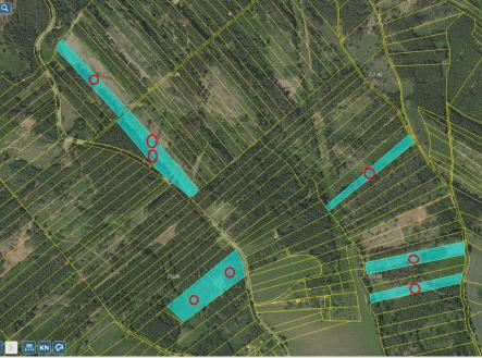 východ Přehledka | Prodej - pozemek, les, 70 821 m²