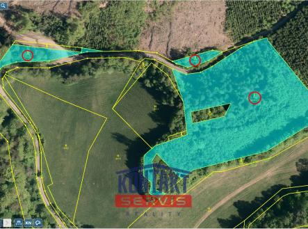 Přehledka zoom | Prodej - pozemek, les, 13 657 m²