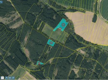 západ Přehledka | Prodej - pozemek, les, 23 812 m²