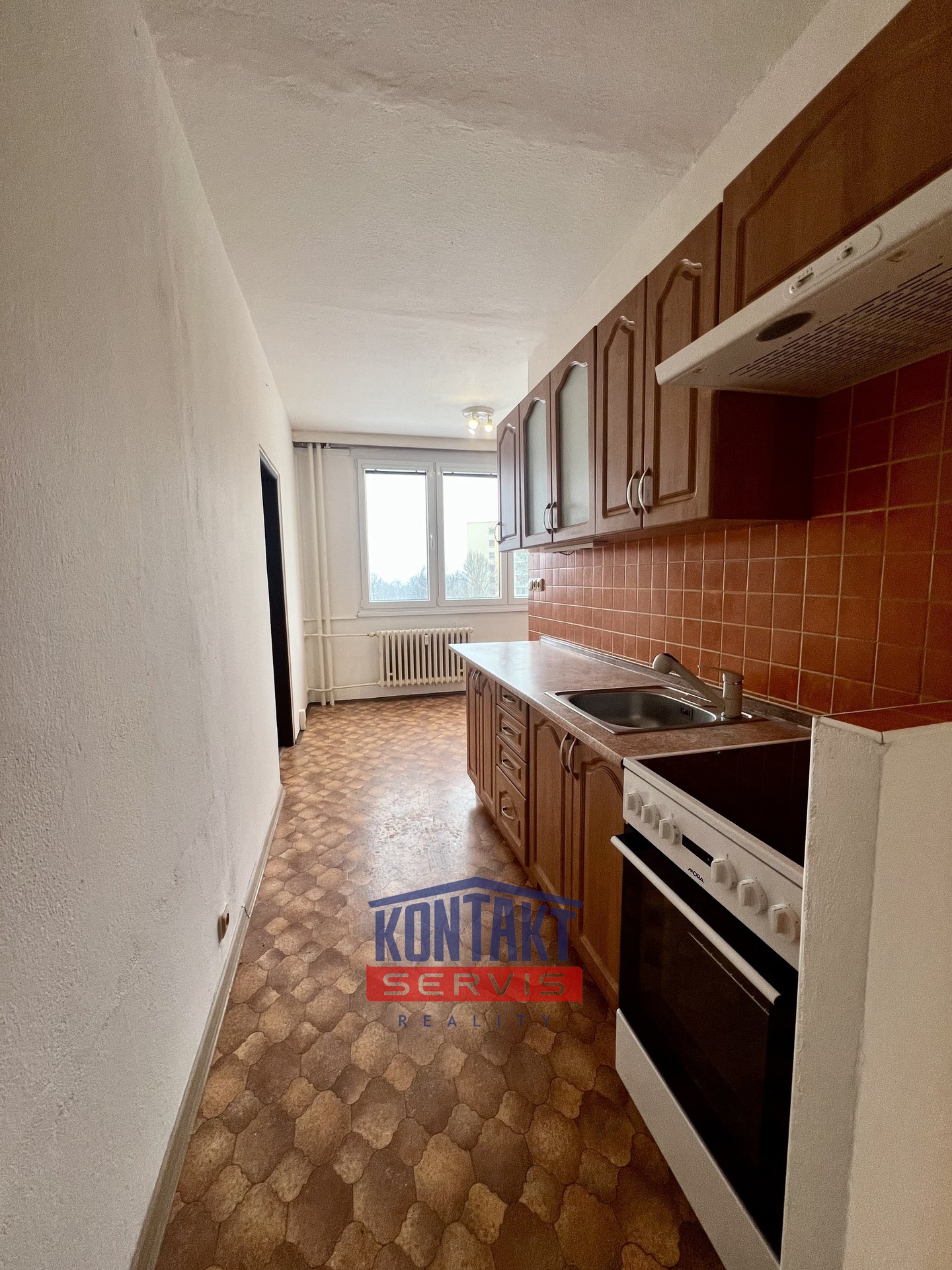 Pronájem prostorného bytu 2+1 (62 m²)  s výhledem a klidným okolím