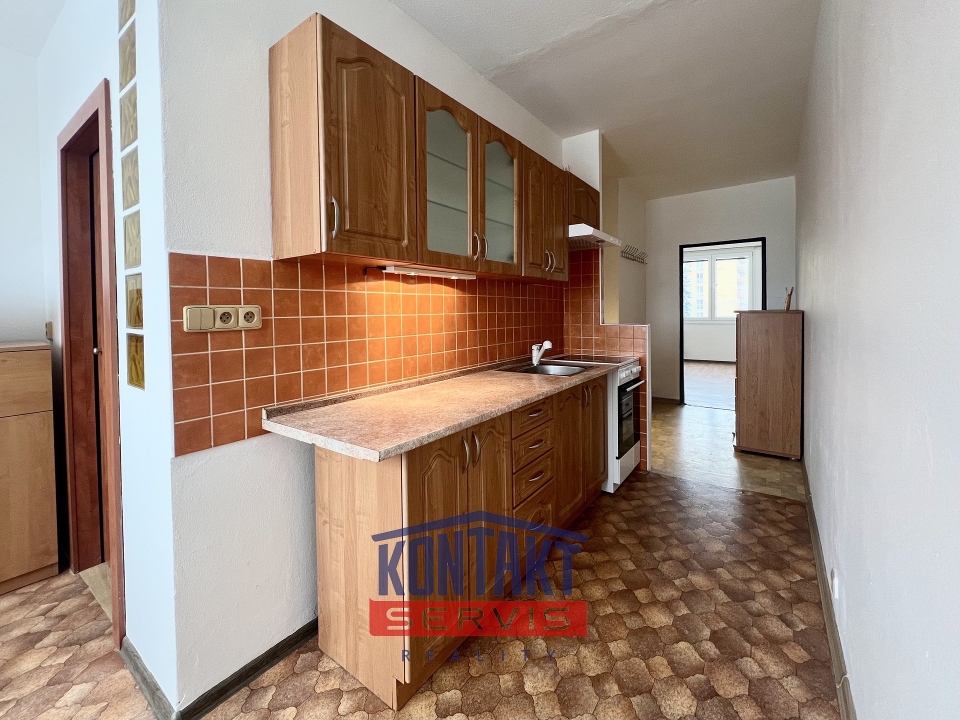 Světlý a prostorný byt 2+1 (62 m²)  s výhledem, klidná lokalita