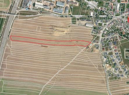 Mapa | Prodej - pozemek, zemědělská půda, 16 867 m²