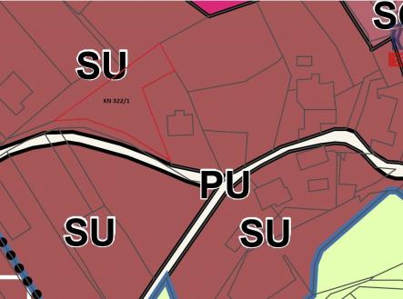 KN 322,1_Detail UP | Prodej - pozemek pro bydlení, 1 188 m²