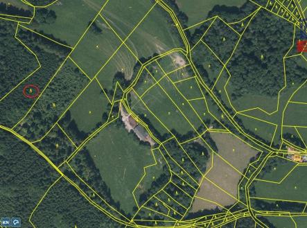 Přehledka_zoom | Prodej - pozemek, les, 10 112 m²