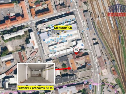 1s | Pronájem - komerční objekt, sklad, 58 m²
