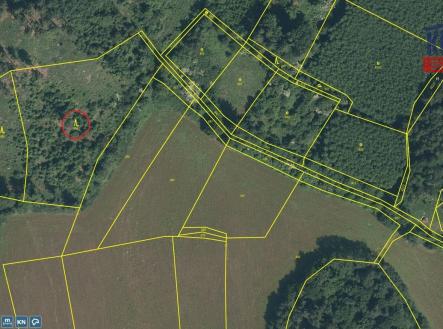 KN 854_KN | Prodej - pozemek, les, 6 402 m²