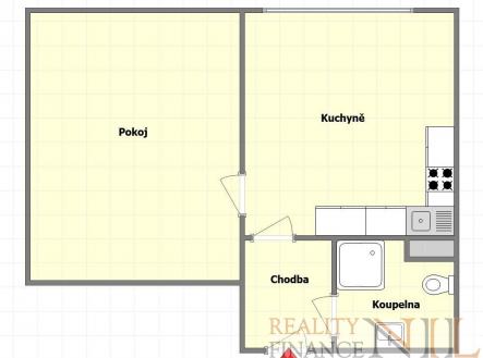 foto: 3 | Pronájem bytu, 1+1, 38 m²