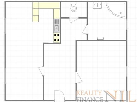 foto: 2 | Pronájem bytu, 2+kk, 48 m²