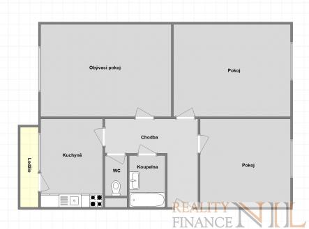 foto: 3 | Pronájem bytu, 3+1, 74 m²