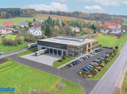 vizualizace | Prodej - pozemek pro komerční výstavbu, 3 757 m²