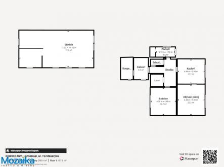 půdorys přízemí | Prodej - dům/vila, 288 m²