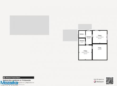 půdorys podkroví | Prodej - dům/vila, 288 m²