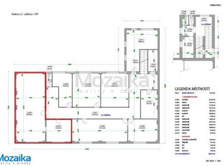 S 203 | Pronájem - kanceláře, 53 m²